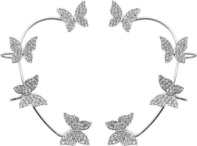 Butterfly Ear Cuffs (Pair)