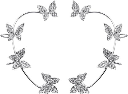 Butterfly Ear Cuffs (Pair)