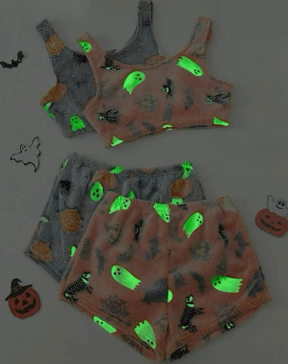 Glowing Spooky PJ Set