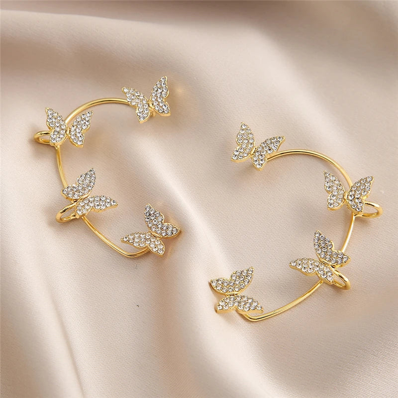 Butterfly Ear Cuffs (Pair)